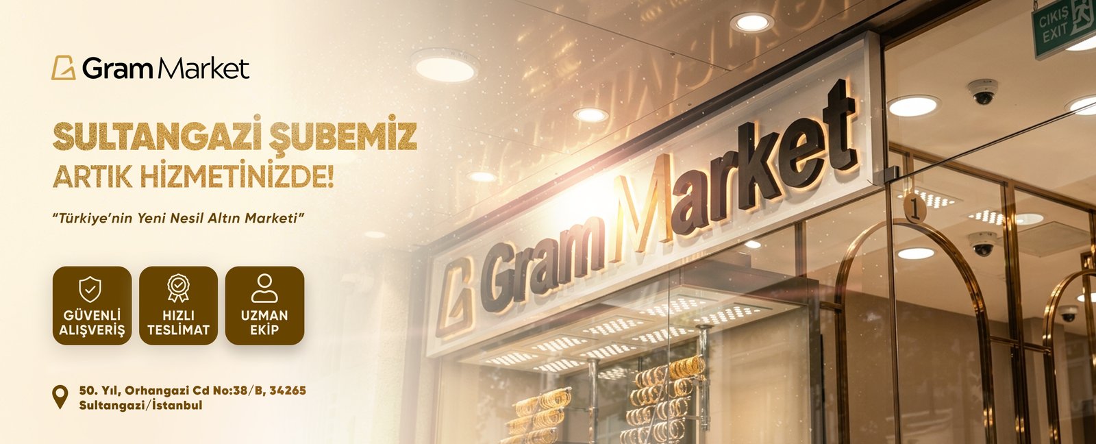 Gram Market Sultangazi mağazası